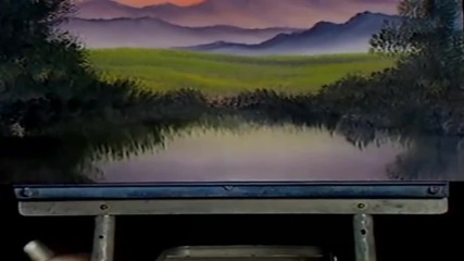 S13 Радостта на живописта с Bob Ross E01 - богати хълмове ღобучение в рисуване, живописღ