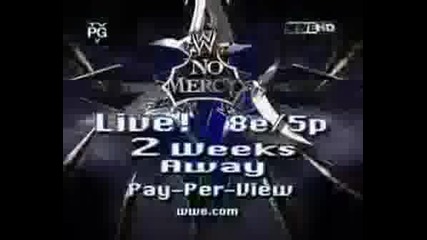 Wwe No Mercy - Shawn Michaels Vs Chris Jericho promo