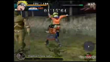 Naruto Uzumaki Chronicle Ps2 Game Play
