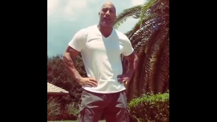 Скалата / The Rock Als Ice Bucket Challenge - -ice Bucket Challenge-