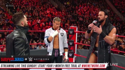 Finn Bálor interrupts Drew McIntyre & Dolph Ziggler: Raw, Nov. 12, 2018