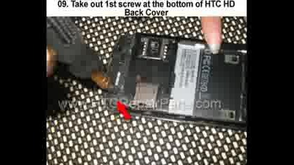 Disassembly Htc Touch Hd T8282
