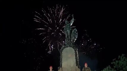 Тържествена заря-проверка в Карлово по случай 188 години от рождението на Васил Левски