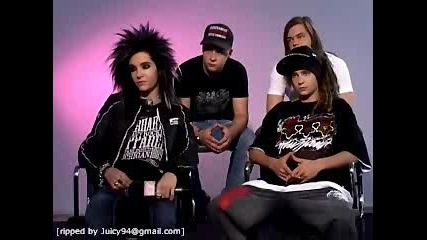 Tokio Hotel Interview - Mtv Italia 23.05