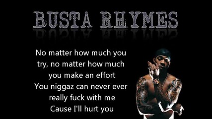 + Lyrics Busta Rhymes ft. Eminem- I'll Hurt You