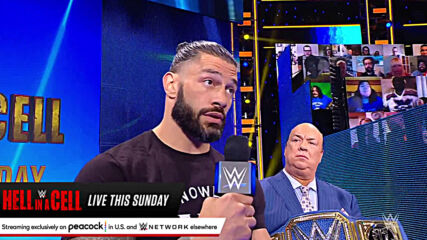 Rey Mysterio engages Roman Reigns in a war of words prior to their Hell in a Cell Match: SmackDown, June 18, 2021