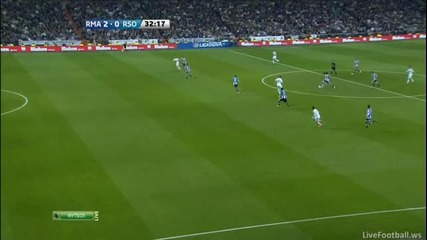 Гола на Кристиано Роналдо за 2-0 срещу Реал Сосиедад