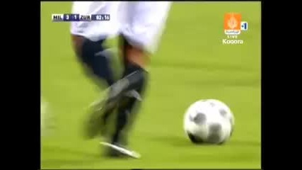 Ronaldinho does a zidane 360