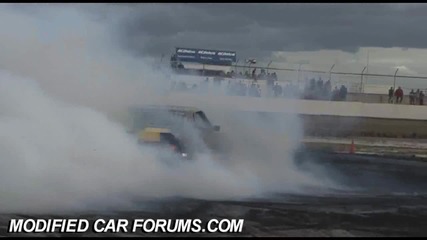 Black Camaro at The Ultimate Burnout Challenge 2009 