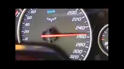 Chevrolet Corvette Z06 Вдига 300 Км/ч Без Проблем