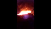 Пожарът в тютюневите складове в Пловдив
