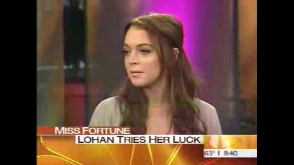 Today Show - Lindsay Lohan