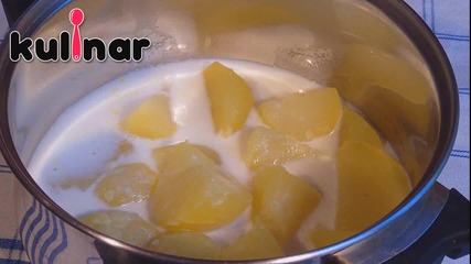 Рецепта за картофена крем супа 