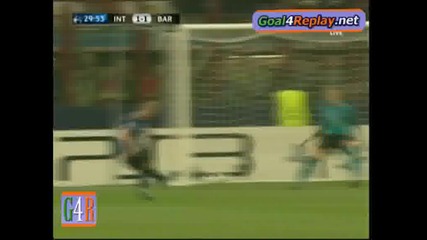 Inter - Barcelona 1 - 1 (3 - 1, 20 4 2010) 