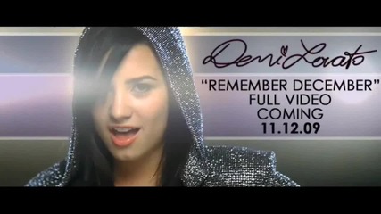 Demi Lovato - Remember December Official Music Video Sneak Peek #1 