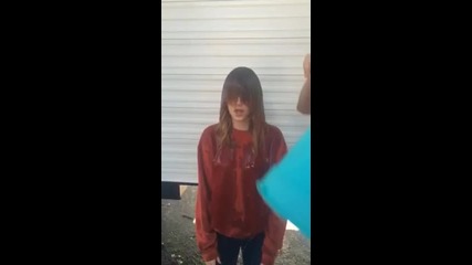 emma stone - ace bucket challenge