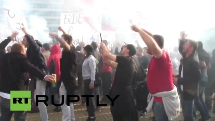 Bulgaria: CSKA Sofia fans shutdown Bulgaria's capital