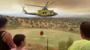 Хеликоптери се включиха в гасенето на пожари в Испания