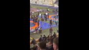 Масов бой на турнир по борба в Москва