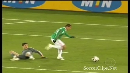 France - Mexico 0 - 1goal Hernandez