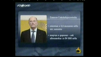 Господари На Ефира - Колко Години Стои Гладен Симеон Сакскобурготски?!? 07.07.2008