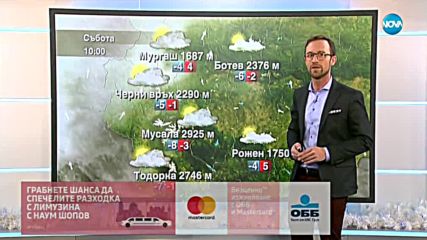 Прогноза за времето (07.12.2018 - централна емисия)