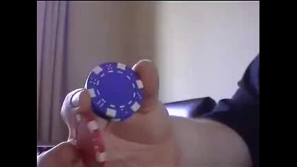 poker Chip Tricks - Tutorial 5 - Thr Roll amp Rest 