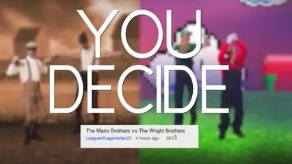Mario Bros vs Wright Bros. Epic Rap Battles of History