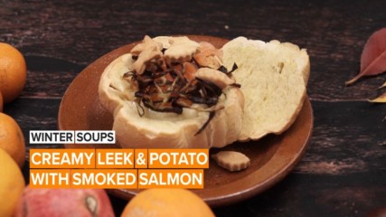 Soup of the Week: Leek, potato & smoked salmon