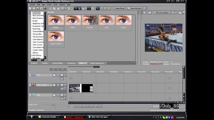 Как се слага ник на клипче със Sony Vegas 9.0 