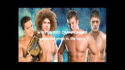 Wwe The Bash 2009 The Official Poster And Matches (официалния плакат и мачовете)