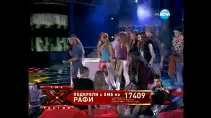 X Factor Bulgaria- Рафи- Let The Sunshine In-29.11.2011