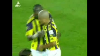 Fenerbahce 4 - 2 Manisaspor Gol Alex De Souza 29 08 2010 