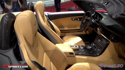 Fab Design Sls Roadster Jetstream ( Startup!) - Geneva 2012 with Gtspirit.com