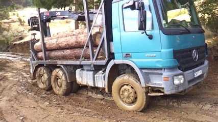 мерцедес актрос офроуд.