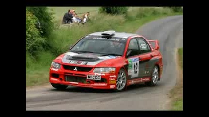 Subaru and Mitsubishi rally pictures