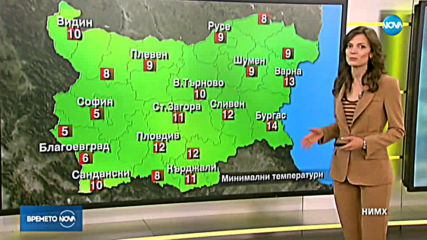 Прогноза за времето (05.10.2019 - сутрешна)