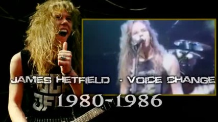 James Hetfield Voice Change 1980 - 2016