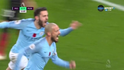 Сити нанесе мощно кроше на Юнайтед в самото начало