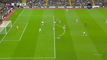 Aston Villa with a Goal vs. Liverpool