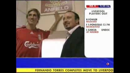 Torres As Liverpool Player