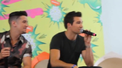 Big Time Rush в Mexico Kid choice awards 2013