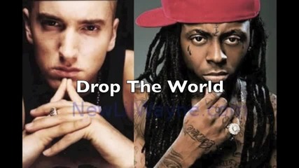 Бг Превод! Lil Wayne ft. Eminem - Drop The World ( Hq Sound ) 
