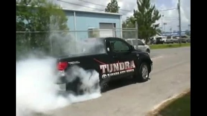 Toyota Tundra Burnout