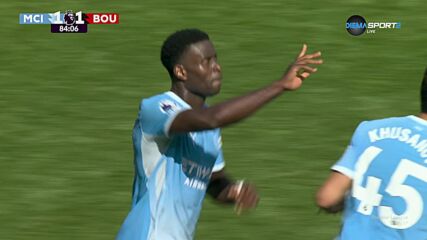 Goal by Manchester City
