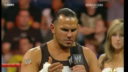 Raw 04/27/09 Matt Hardy vs Goldust