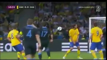 • Euro 2012 • Швеция 2:3 Англия •