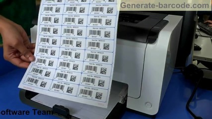 Learn how to design 2d barcode for small products