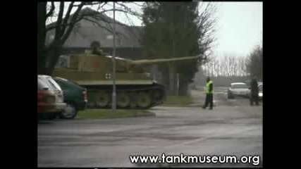 Driving a Tiger Tank 