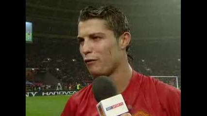 Cristiano Ronaldo Interview 22 May 08